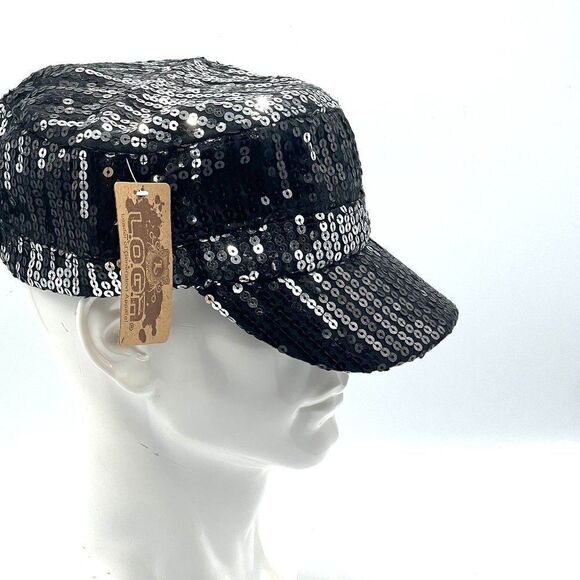 L.O.G.A Sequin Glam Hat - Picture 1 of 5